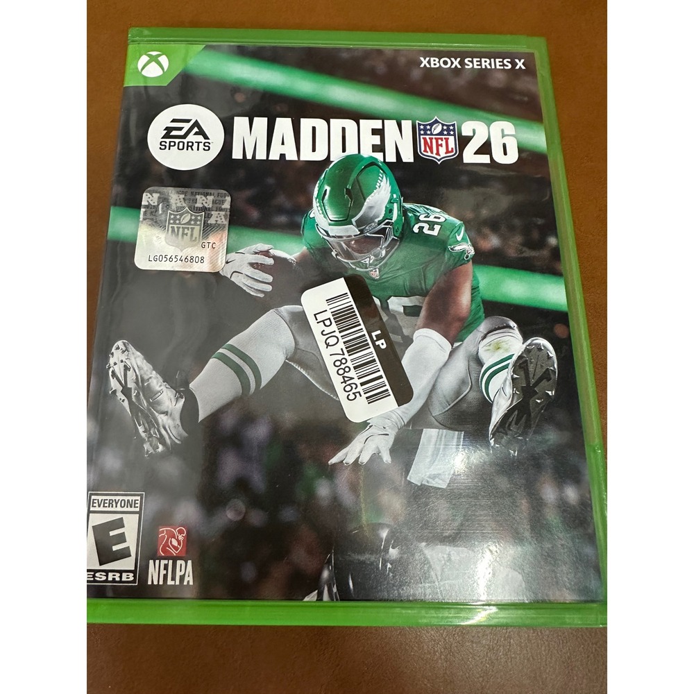EA Sports Madden NFL 26 Xbox Series X One Size Green Excellent Football Game